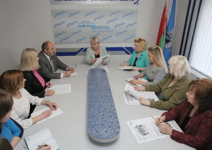 Круглую дату отмечает сегодня коллектив жлобинской районной газеты «Новы дзень»
